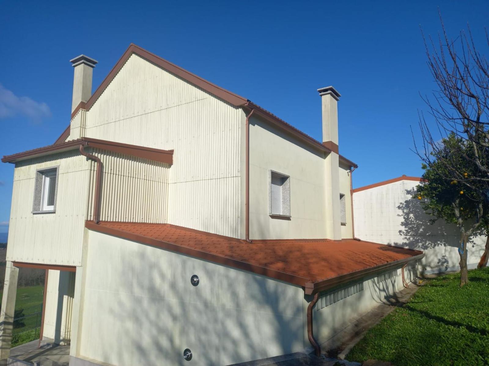 Villa A Casa Do Avo Lousame Esterno foto